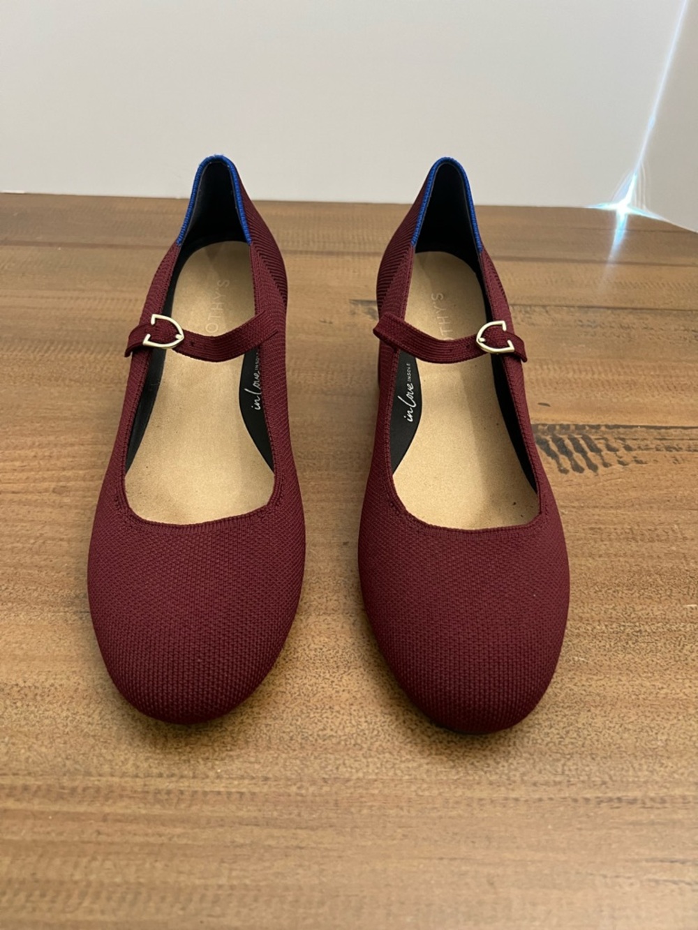 The Mary Jane Heel in Wine Red 8.5 - Picture 5 of 12